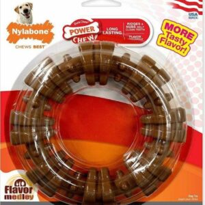 Nylabone Power Chew Textured Ring Regular