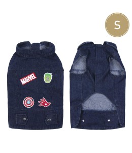 Marvel Denim Jacket For Dogs S