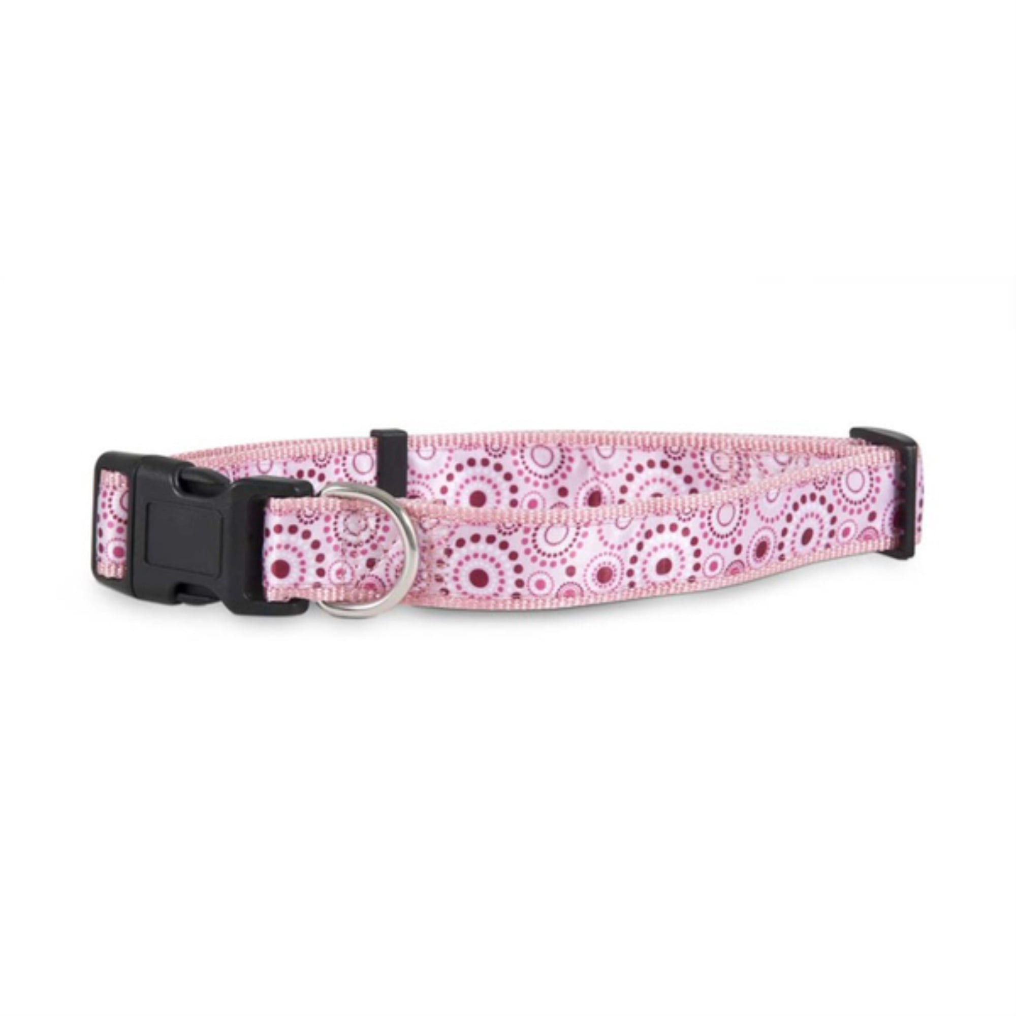1709291850807421527.jpeg Petmate Adjustable Collar Dots Pink - Image 1