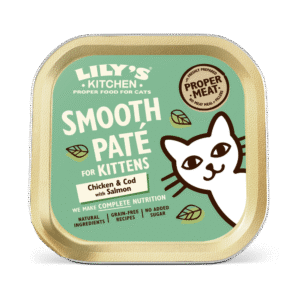 Lily's Kitchen Chicken Cod & Salmon PatÃ© Kitten Wet Food (85g)
