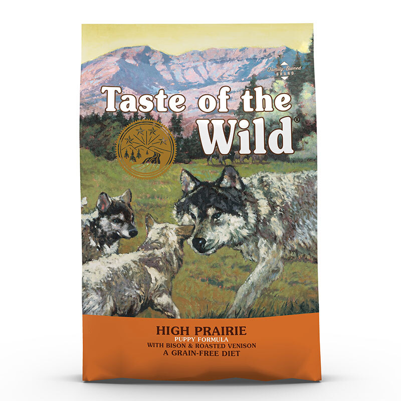 17181780792065895504.jpg Taste of the wild High prairie Puppy Recipe with Roasted Bison & Roasted Venison 12.2kg - Image 1