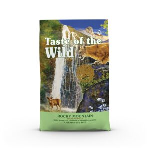 Taste of the wild Rocky Mountain Feline Recipe with Roasted Venison & Smoked Salmon 6.6kg
