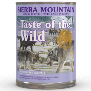 Taste of the wild Sierra Mountain Canine Recipe with Roasted Lamb 390grm