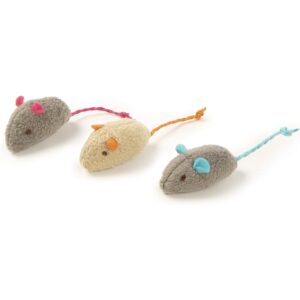 Wild Catz Tripletz Mouse Cat Toy 10.5cm, 17g