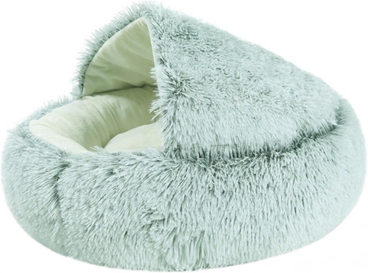 17258708611746361289.jpg Grizzly Snuggle Cat Bed Green - 50cm - Image 1