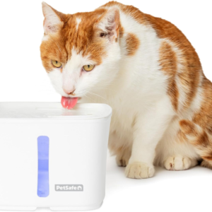 PetSafe Viva Pet Fountain for Cats and Small Dogs â€“ 1.8L/64 oz, Indoor Cat Water Fountain with Whisper Quiet Pump, Dishwasher Safe, Easy to Clean, Water Filters Included