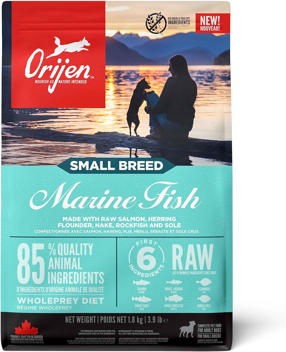 1729667894940276676.jpg Orijen Marine Fish Small Breed 1.8Kg - Image 1
