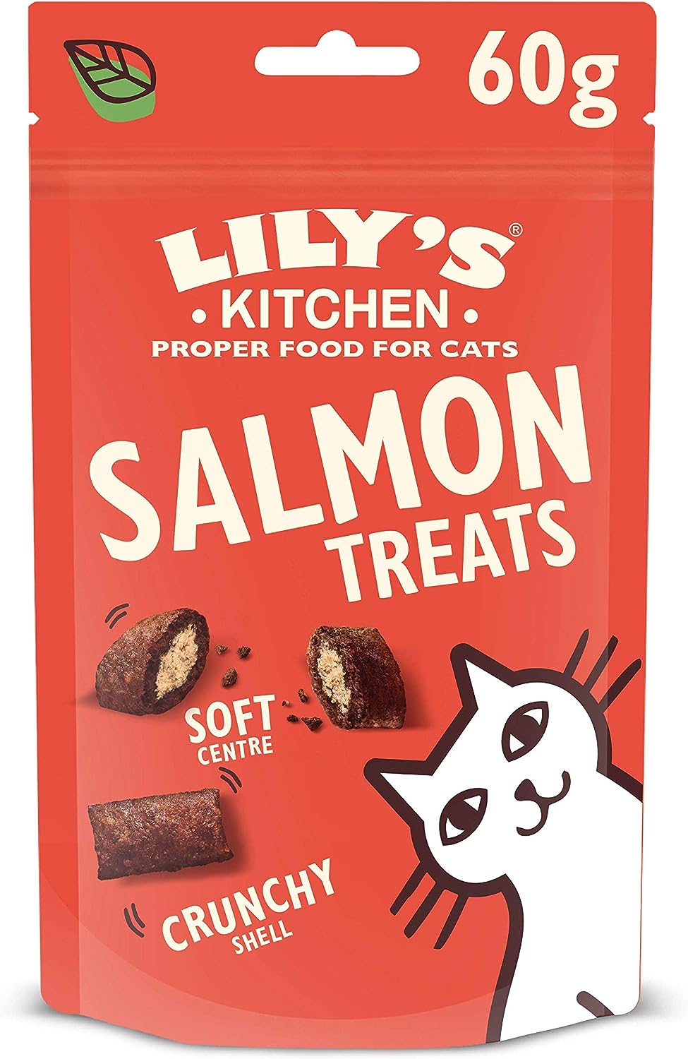 17310717741244560825.jpg Lily Kitchen Salmon Pillow Treats (60g) - Image 1
