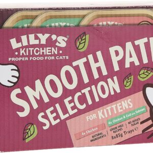 Lilys Kitchen Pate for Kittens Multipack Wet Cat Food 8 x 85g