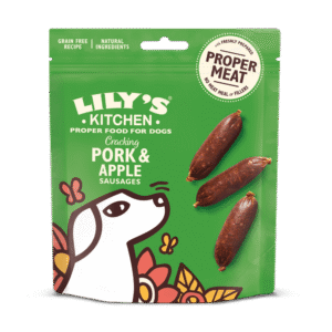 Lily's Kitchen Cracking Pork & Apple Sausages Dog Treat (70g)