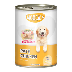 Moochie Pate With Chicken Dog Wet Food Can 400g