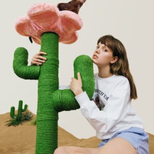 VETRESKA Blooming Cactus Cat Tree