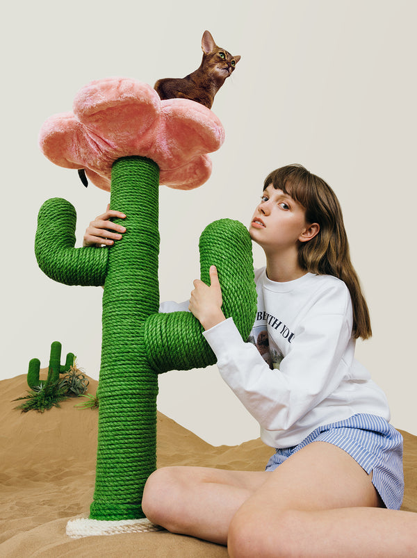 17569689261940099483.jpg VETRESKA Blooming Cactus Cat Tree - Image 1