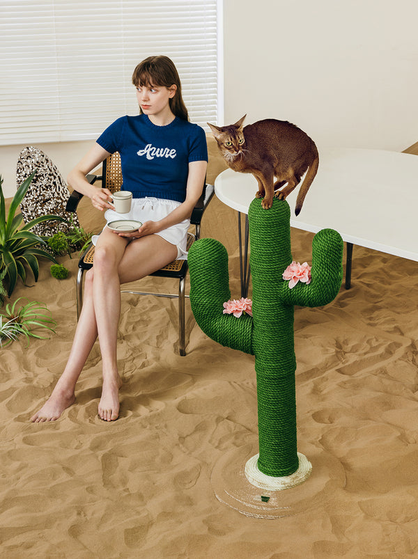 17569689271512737662.jpg VETRESKA Oasis Cactus Cat Tree 41" - Image 1