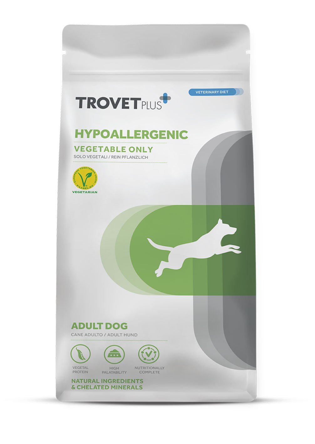 17616385641736722608.jpg Trovet Plus Adult Dog Hypoallergenic Vegetable Only Dry Food 3 Kg - Image 1