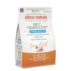 Almo Nature Adult Sterilised - Chicken Dry Food 300 g