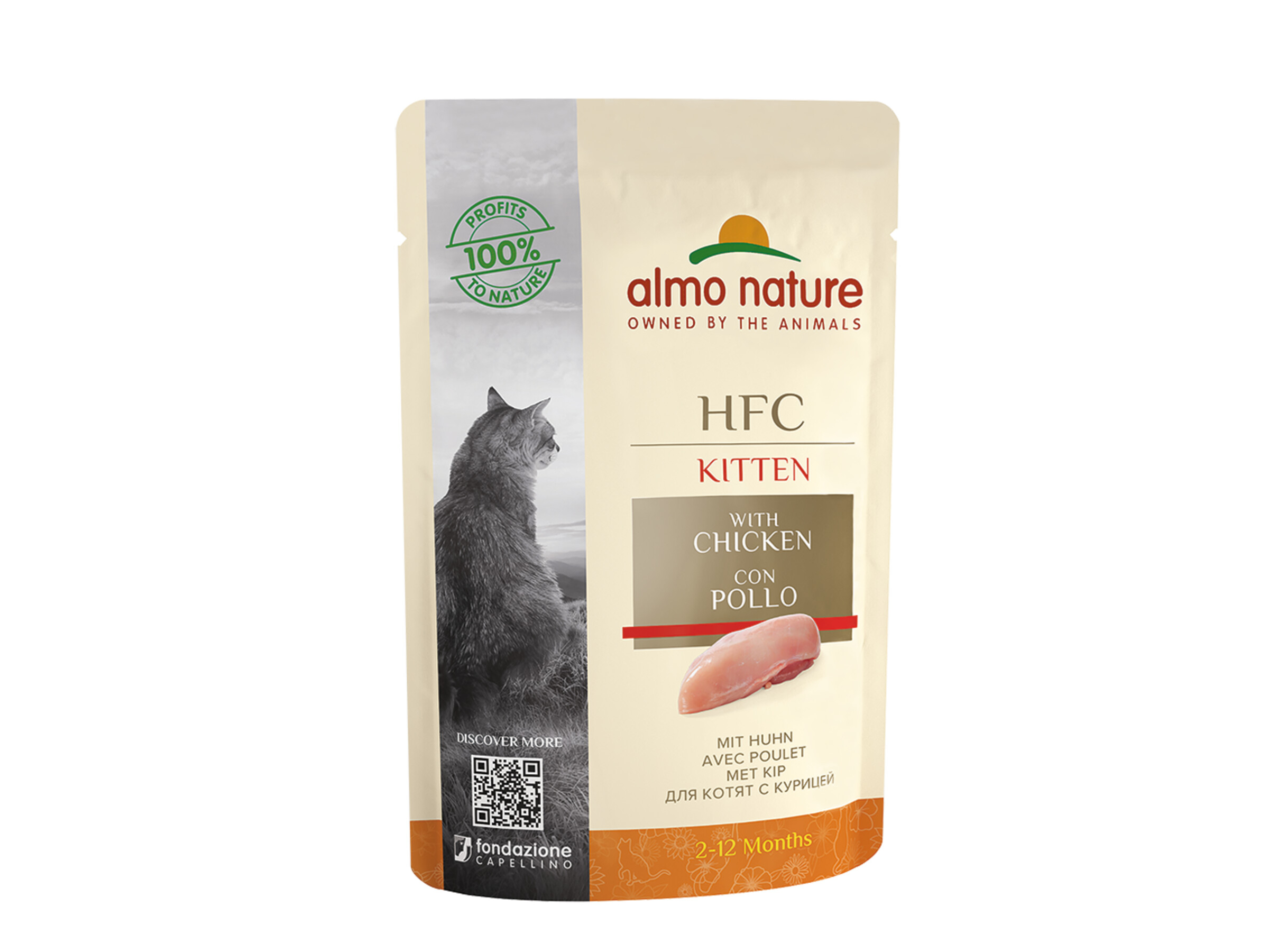 17633731611360999861.jpeg Almo Nature Kitten - Chicken Wet food 55 g - Image 1