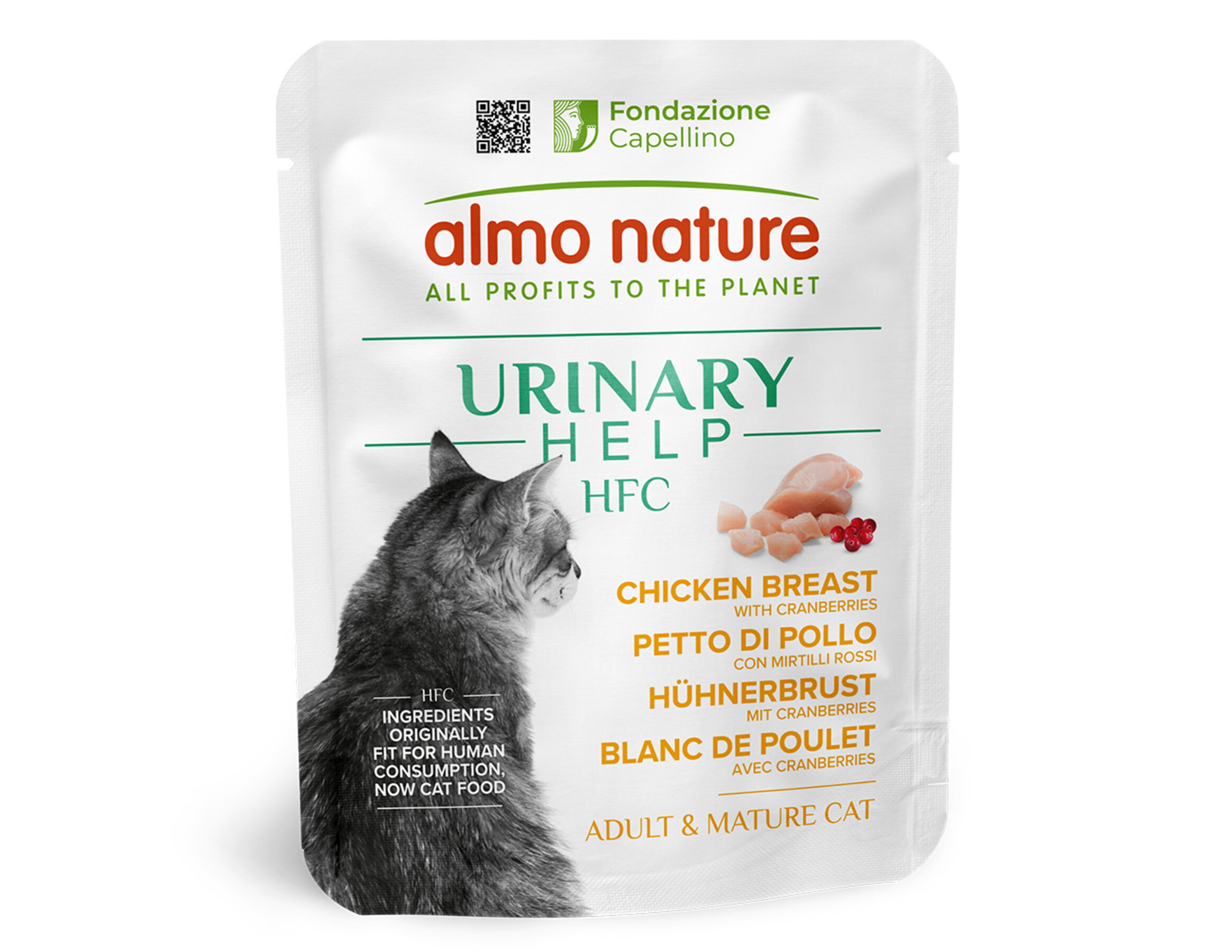 17633731681408289749.jpeg Almo Nature Urinary Help Chicken Breast with Cranberries Wet food 50 g - Image 1