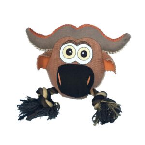 Nutrapet Cow Head Dog Toy