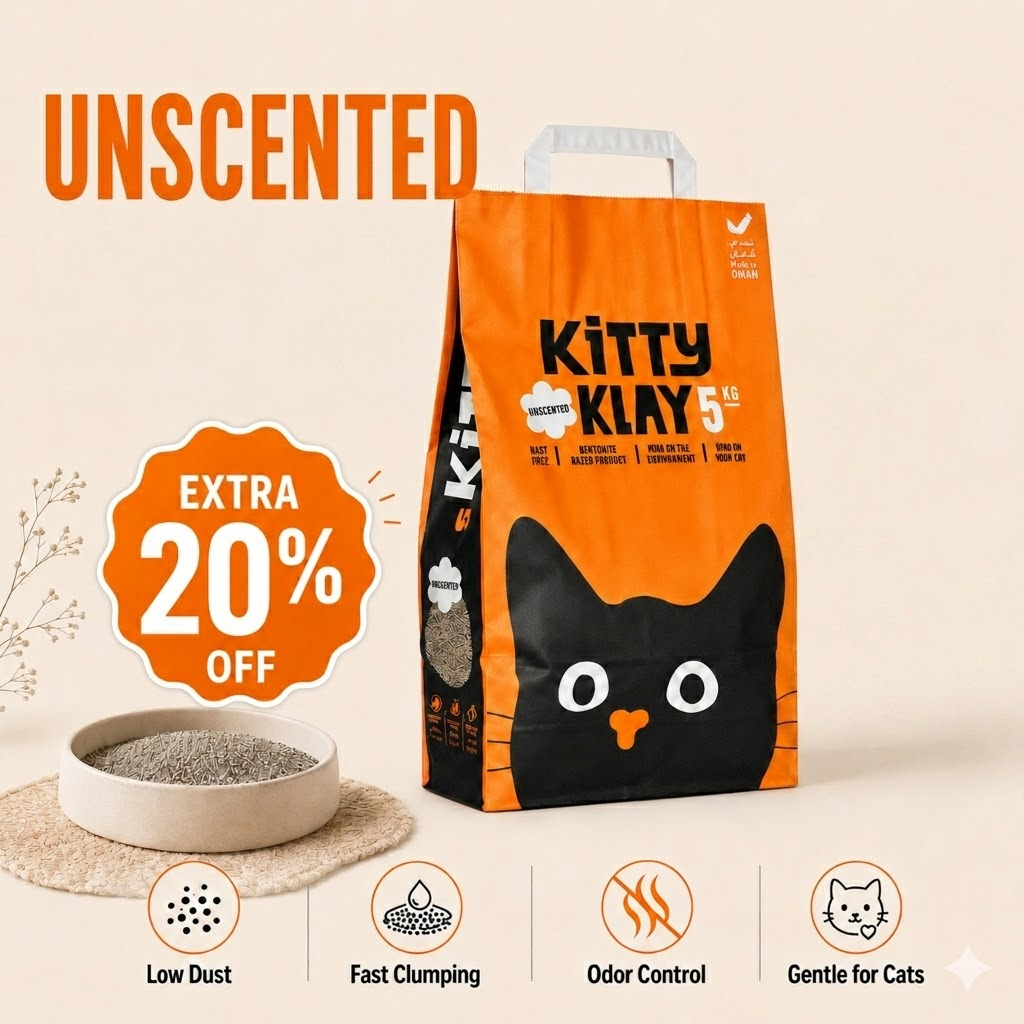 260530-133913.png Kitty Klay Bentonite Clumping Cat Litter - Original 5Kg - Image 1