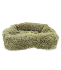 Grizzly Square Bed Light Brown - 90 x 56 x 18cm - Large
