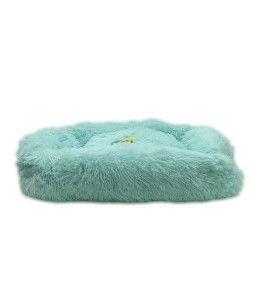 Grizzly Square Bed Blue - 90 x 56 x 18cm - Large