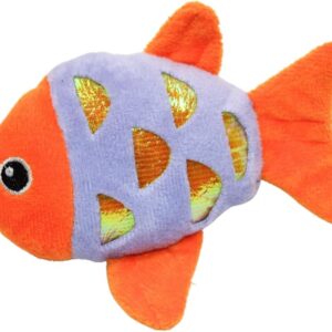 Wild Catz Fisheyz Catnip Cat Toy - 9.5 x 11.5cm - Multicolors 1Pc