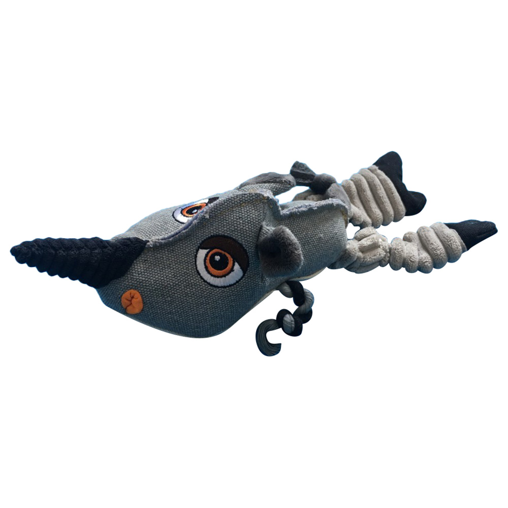 6121580201619.jpg Nutrapet Cow Face Dog Toy - Image 1