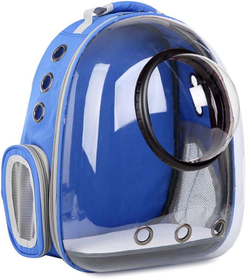 61X1SP3O4tL._AC_SL1000_.jpg Petstranaut Bobble Backpack Blue - Image 1
