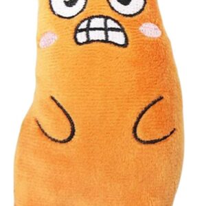 Wild Catz Scareyz Plush Cat Toy - 5.5 x 10cm Multicolors - 1Pc