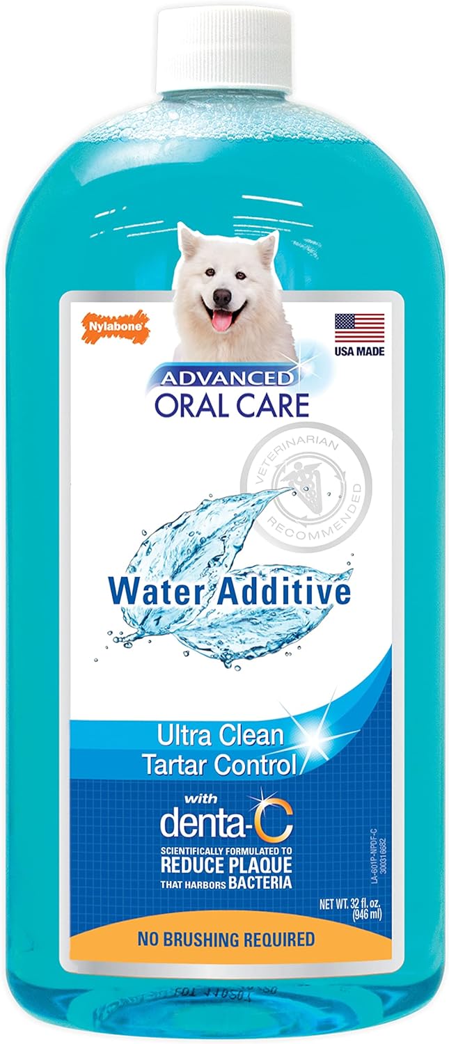 71mgMSnC3BL._AC_SL1500_.jpg Nylabone Advanced Oral Care Liquid Tartar Remover 32Oz - Image 1