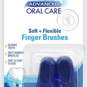 Nylabone Advanced Oral Care Finger Brush 2Ct