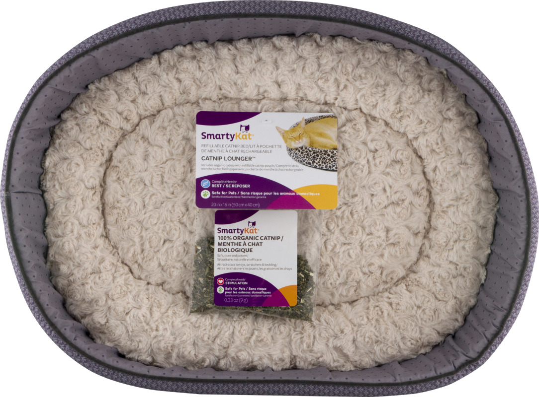 91921c6c-f3ff-0547-09ae-6055c66bc3aa.jpg Smartykat Catnip Lounger Acozy Hangout For Cat - Image 1