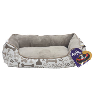 Aahha Squarey L46 X w36 X h42Cms Flannel Beige Paw & Bones