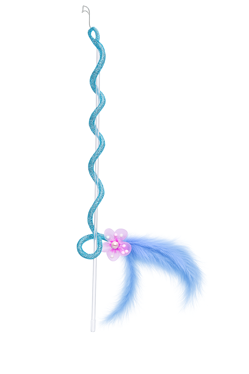 FP0658C.png NutraPet Furry Fury Flick Blue - Image 1