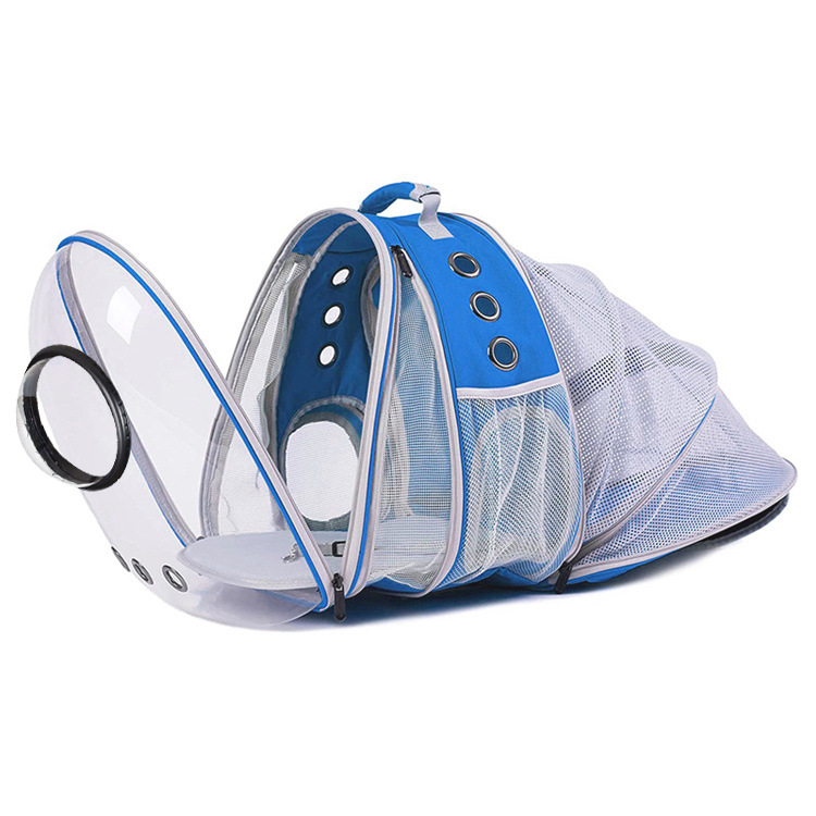 H472d98fbd4f140eb9505798537d6e366J.jpg Petstranaut BackPack Bobble Expansion Dark Blue - Image 1