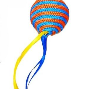 Wild Catz Flying Bobber Fabric, Feature Cat Toy - Mulitcolor - 1pc