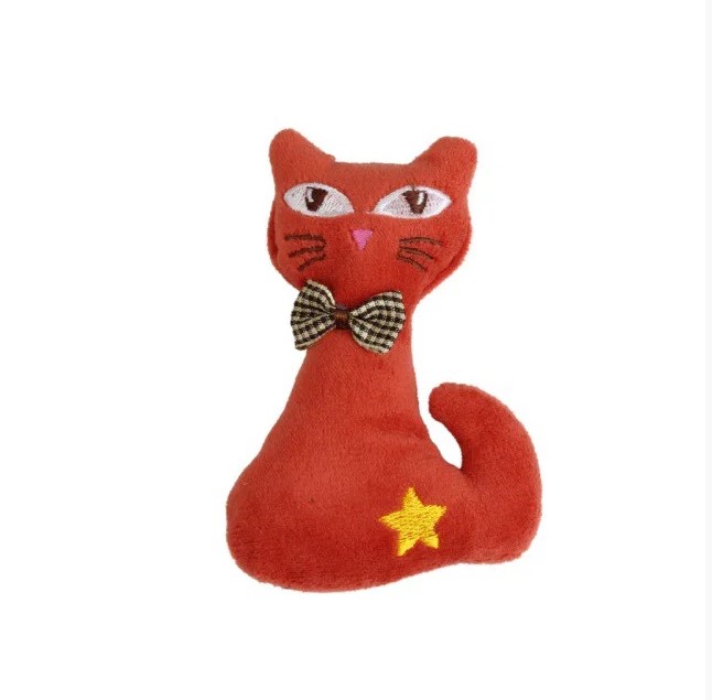 Screenshot202024-09-0520101259.jpg Wild Catz Cateyz Plush Catnip Cat Toy with Multicolours - 7 x 11cm - Image 1