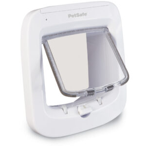 Pet Safe Microchip Cat Flap - White Microchip/Electronic Pet Doors
