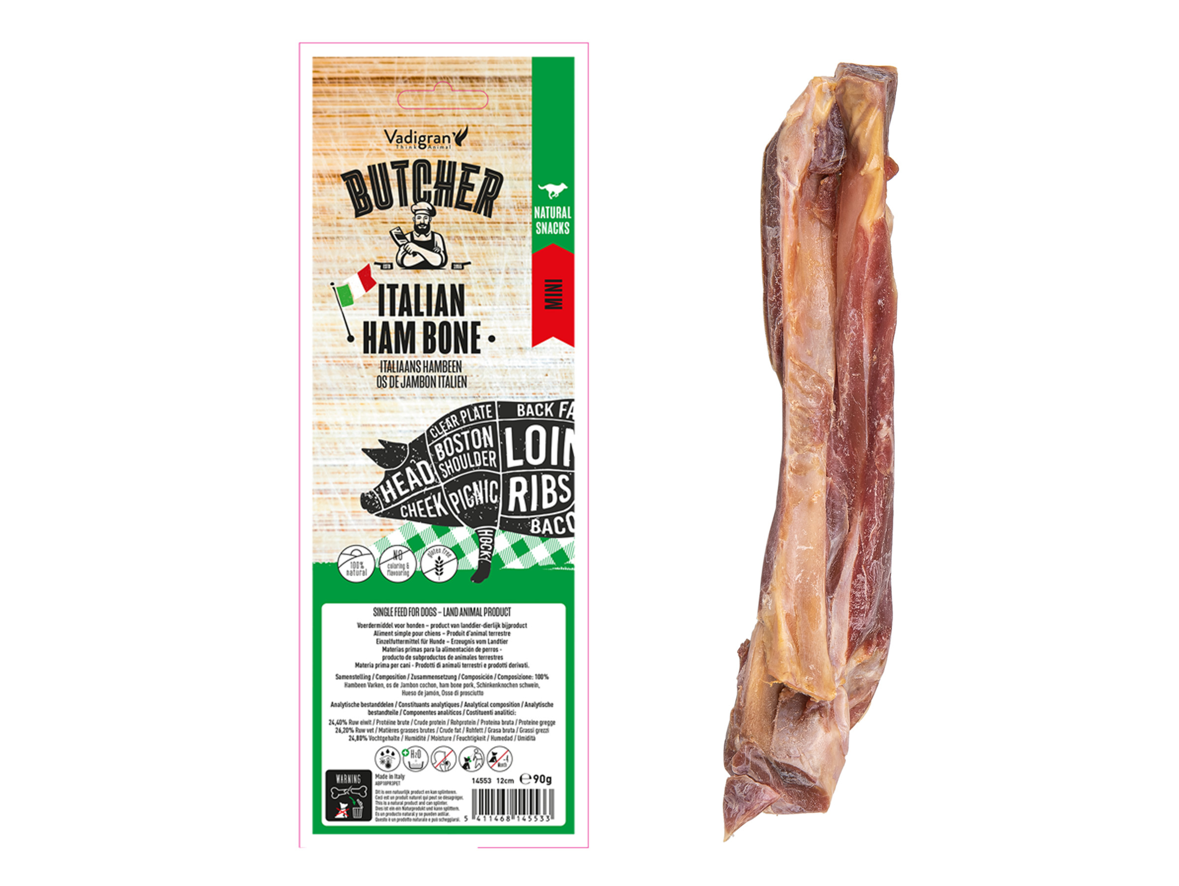 main-1011.jpg Vadigran Italian ham bone mini 12cm (3) - Image 1