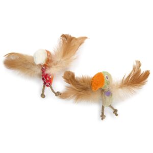 PetlinksÂ® Safari HappyNip Love Birdsâ„¢ Catnip Cat Toys, Set of 2
