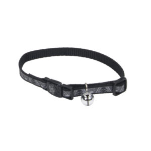 Coastal 3 8 Safe Cat Lazer Black Reflective Adj. Break Away Collar
