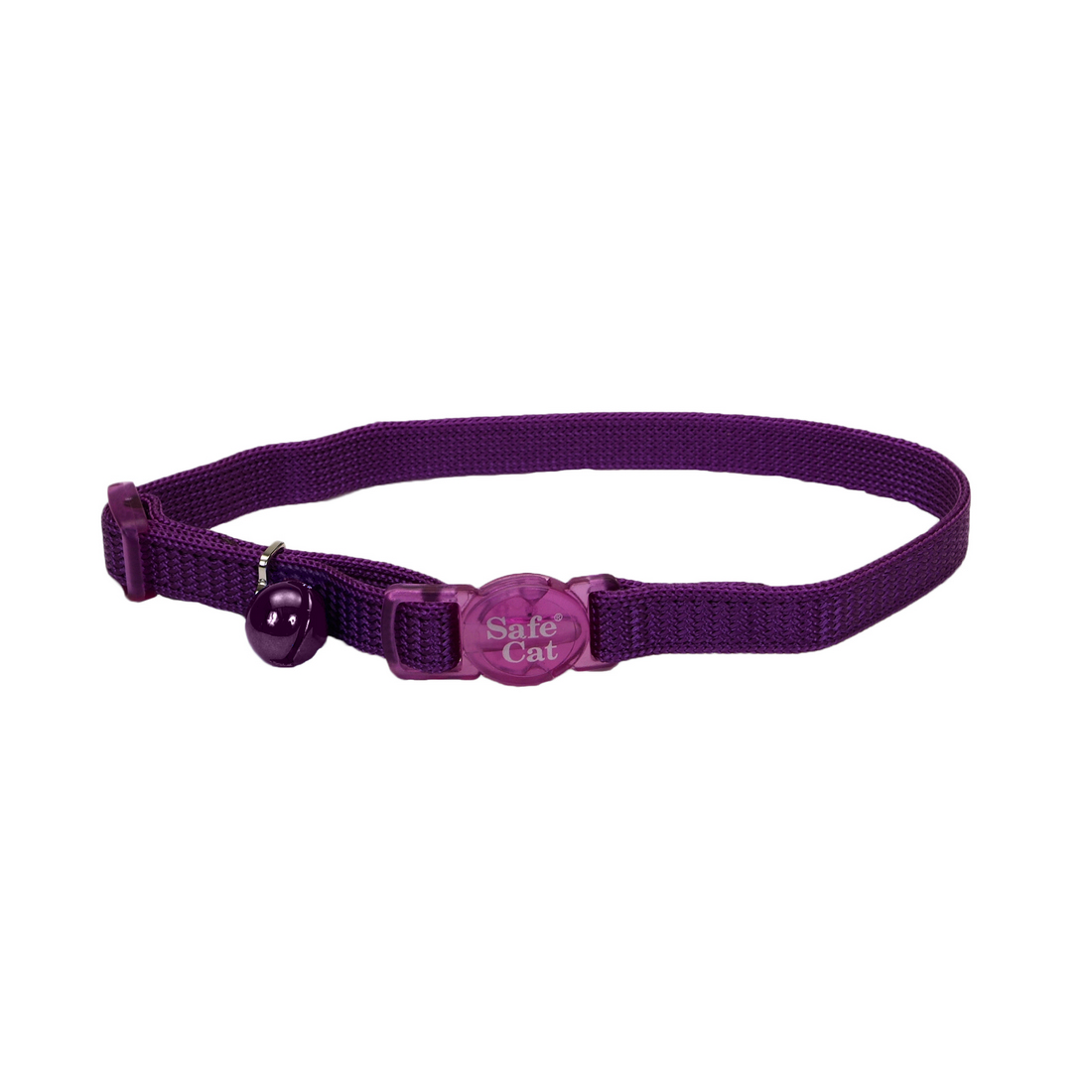 main-1065.jpg Coastal 3 and SafeCat Nylon Breakaway Collar Purple - Image 1