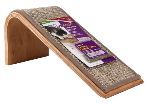 main-1083.jpg Smartykat® Sisal Angle™ Ramp Cat Scratcher With Catnip - Image 1