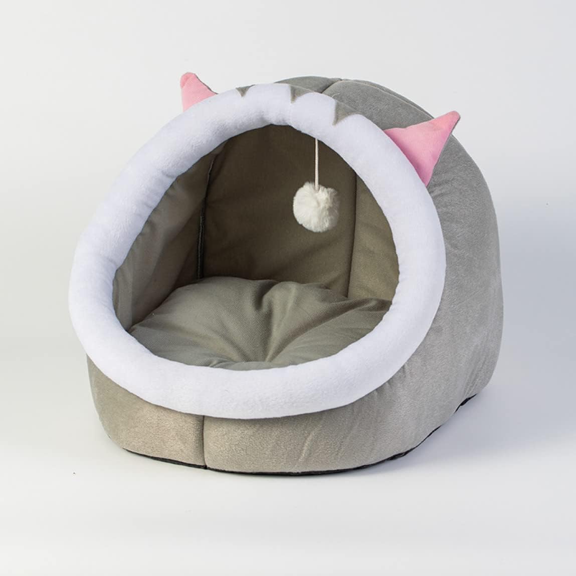 main-1153.jpg Grizzly Cat Capsule Dark Bed Grey - Small 30 x 30 x 28cm - Image 1