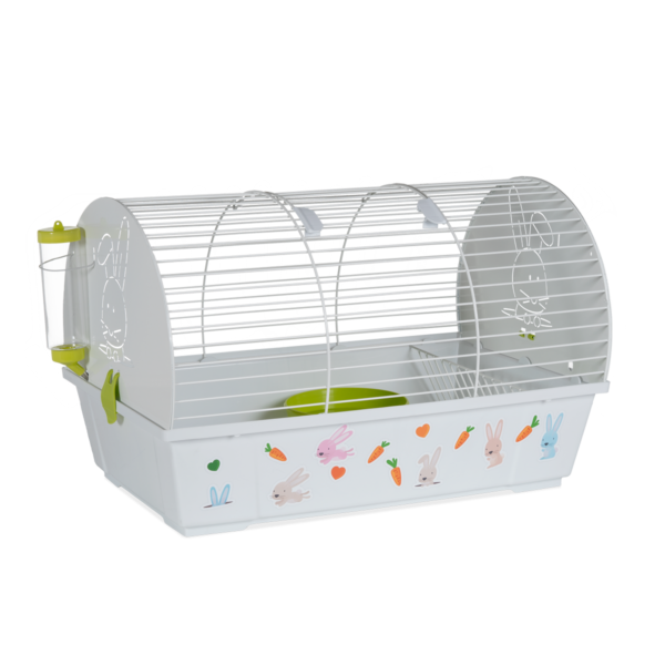 VOLTREGA SPAIN RABBIT CAGE 993 WHITE PISTACHIO Depth 58 cm Width 36 cm Height 37.5 cm Weight 2.61