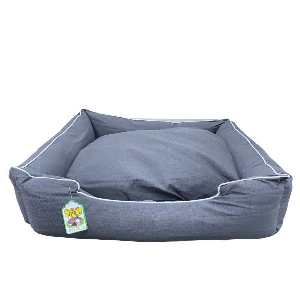 main-133.jpg NUTRAPET L-84CM W-74CM H-26CM W/R LOUNGER BED COFFEE M - Image 1