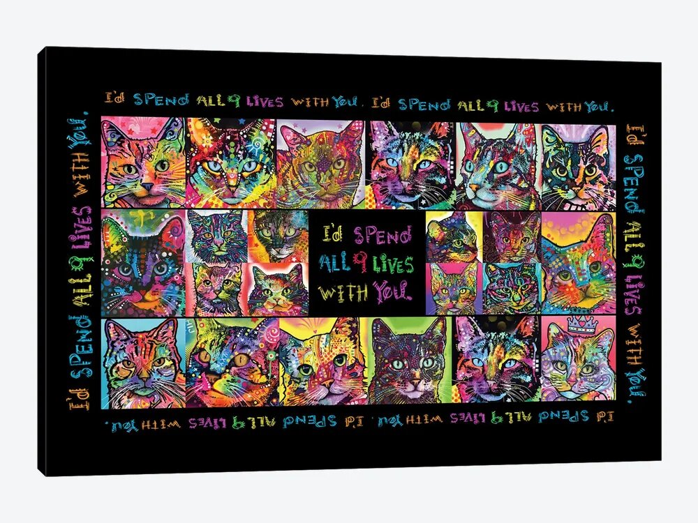 main-151.jpg Drymate Mats For Cats Cat Collage 12 X 20 Inch/30 Cms X 50 Cms - Image 1