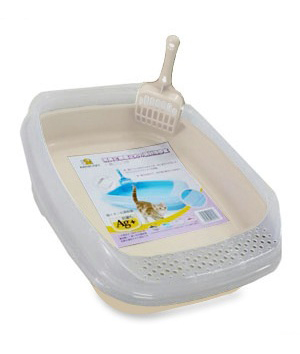 main-17.jpg Nutrapet Cat Toilet Little Cat Litter Cream Box 46*36.6*11 cm - Image 1
