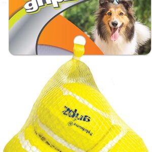 Nylabone Play Tennis Ball Med 3pk 2.5in